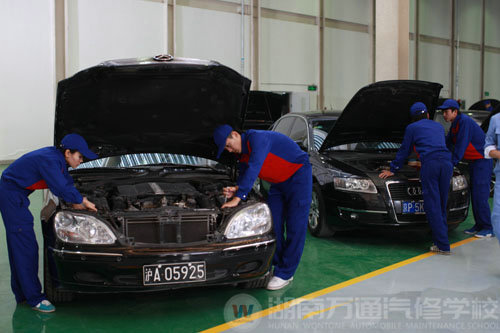 湖南萬(wàn)通汽車學(xué)校，以技能論英雄