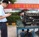 湖南萬通學(xué)子積極備戰(zhàn)“萬通杯”全國汽車維修技能比賽