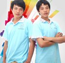 雙胞胎兄弟求學(xué)萬通 只為圓心中共同的夢