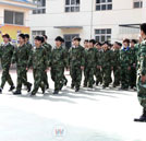 沙場秋點兵 萬通學(xué)子軍訓(xùn)匯演展風(fēng)采