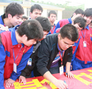 “給力文明先鋒 創(chuàng)和諧校園 ”主題簽名活動(dòng)