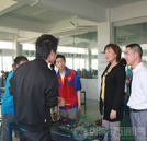 熱烈歡迎省領(lǐng)導(dǎo)蒞臨我校視察工作