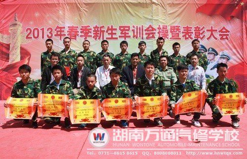 有付出才會有收獲，新生們辛勤的汗水，得到了不僅僅是榮譽