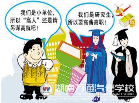 如今，研究生找工作也會遇囧！