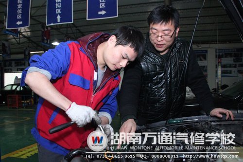 黃俊在汽修行業(yè)中確立了人生發(fā)展的方向