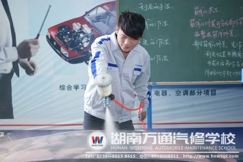 湖南萬(wàn)通培養(yǎng)企業(yè)青睞的&ldquo;汽修寵兒&rdquo;
