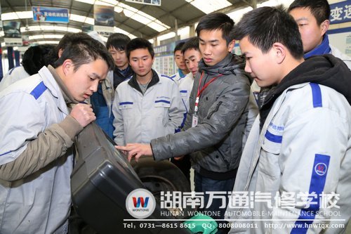 新生對(duì)汽車有了初步認(rèn)知