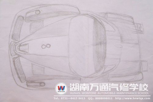 汽車改裝草圖，雛形初顯！